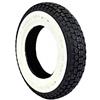 ECOVELO 1 COPERTONE GOMMA A FASCIA BIANCA 3.00-10 UNILLI UN-7101 RUOTA PIAGGIO VESPA 50 SPECIAL 125 4 P.R.