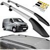 CHROMEMASTER | Compatibili con VW T5 Transporter Short 2003-2015 | Barre Trasversali da Tetto, Mancorrenti sul Tetto | Sono Utilizzate per il Montaggio di Portapacchi, Box da Tetto o Portabiciclette