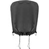 QOXEZY Copertura per presa elettrica per rimorchio, impermeabile, Oxford 900D, copertura protettiva da viaggio con perni laterali per gestione della catena, colore nero