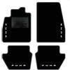 QUEMAR Tappetini Auto per Ford Puma dal 2019, Bordo Antracite, 4 Ricami | anche Hybrid / Kit Tappeti Moquette e Gomma su Misura / Set 2 Anteriori + 2 Posteriori / Ricami e Colori Personalizzati