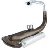 Generico MARMITTA ESPANSIONE SIMONINI SILENZIATORE IN ALLUMINIO adatto per VESPA 125 PRIMAVERA ET3