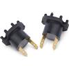 ZenithAur Supporto per fari auto ZenithAur, 1 paio di adattatori per lampadine di ricambio H7 per fari 3/5/323, B28V510