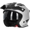 ACERBIS CASCO JET ARIA METALLIC SILVER XL
