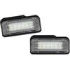 HFEWCVK Adatto for Be//nz C/E/CLS/SLK-Class S203 W211 S211 W219 R171 for Tesla Model S Sostituisci OEM A2038200256 2 pezzi LED luce targa