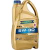 RAVENOL Fel SAE 5 W 30/5 W30 Mid Saps vollsynthetisches motoroel, Dpf Adatto, JASO 1 DL (5 Litri)