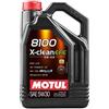 Motul MO Olio lubrificante per Motore Motul 8100 X-Clean EFE C2/C3 5W-30, 6 Litri