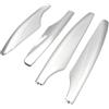 WALEQW Barre Tetto Per Ford Per Escape Per Kuga Per MK3 2013 2014 2015 2016-2019 Copertura Portapacchi Auto Tappo Barra Portabagagli Rivestimento Terminale Binario Barre Portatutto(4piece)