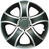CORA 41744 Set 4 Copricerchi Universali Alulook bis Mix Copricerchi, 14, Set di 4