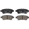 DELPHI Kit pastiglie freni Posteriore con segnalatore acustico usura senza accessori LP2016 Compatibilità con NISSAN NP300 Navara Pick-up D40 Pathfinder III R51