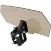 XINQQDC Parabrezza universale per moto Risen Clip On, estensione spoiler deflettore Adatto per BMW R1200GS(Smoke-Black Bracket)