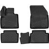 Element Set di Tappetini Auto in Gomma TPE 3D per Citroen C5 Air | dal 2019 in Poi | Tappetini Auto Originali 100% Adatti, Gomma Auto Universali Resistanti