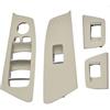 Tjxtixle Maniglia Interna Portiera Per BMW Serie 5 M5 G30 G31 F90 2017 2018 2019 2020 LHD Pannello Pulsanti Interruttore Alzacristalli Anteriore Posteriore Porta Auto Auto Maniglia Interna(Beige-white 4Piece)