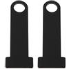 TKSE Cinghia per Casco D-Ring Lock, Lucchetto per Casco, Cinghia per Casco DRing Lock Moto in Acciaio Inossidabile Universale per Honda(Nero)