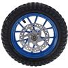 UPALDHOU Pneumatico per Ruota Anteriore per Moto, Pneumatico per Ruota Anteriore in Gomma Bulloni per Pignone Freno a Disco 12,5x2,75 Pollici per Mini Bici Cross 2 Tempi