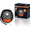 OSRAM TYREinflate ANALOGUE, compressore d'aria a 12 V, compressore portatile, pompa d'aria elettrica per pneumatici, presa auto a 12 V, gonfiaggio dei pneumatici in 4,5 min