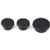 Terisass Tappi per portellone Posteriore 3Pcs Tappi per portellone Posteriore in Gomma per JK 2007-2018 Porta Ruota di scorta Elimina