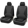 WSXCDE Coprisedili Auto Set, per Dacia Duster 2010-2025 Pelle Traspirante Copri Sedile Auto Antiscivolo Protezione Sedile Auto, Auto Interno Accessori,B
