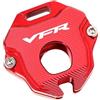 Voskooe Guscio chiave per moto Per Hon@&da VFR800 VFR800X Crossrunner VFR1200X Crosstourer VFR 800 1200 2015-2022 Accessori Moto Guscio Chiave(Red)