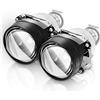 LITOSM Luci Per Auto Con Occhi Di Angelo 2.5 pollici universale HID BI-XENON LHD High Low Beam Mini H1 Proiettore Lenti for faro dell'obiettivo H4 H7 H7 Fari dell'automobile Retrofit Styling