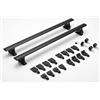 Susy Shop Barre Per Auto Da Tetto, Portapacchi Universali Per Auto Omologate Ed Adatte Per Auto Con Tettuccio Liscio Senza Rail, Largo 130/140 Cm (LS5502 (130 CM))