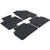 Kovvar Tappetini per Auto in Gomma adatti per Hyundai ix35-2009 - 2015 Versione: ix35 - Serie: Gomma