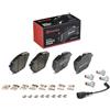 BREMBO Kit pastiglie freno, Freno a disco P85187 Compatibile con: VW CALIFORNIA T6 Camper, MULTIVAN T6, TRANSPORTER T6 / CARAVELLE T6 Bus, TRANSPORTER T6 Kasten