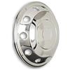 Hansen Styling Parts Copricerchi universale, 19,5 pollici, bombato, con anello di fissaggio per asse anteriore, camion, con cerchi in acciaio, copricerchi decorativi