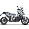 Generico Kit adesivi Compatibili con h onda X-ADV 750 ADV decal grafica completa carene laterali scegli colore -KIT A- Cod. 2136 (070 Nero)