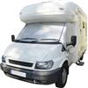 UK Custom Covers TSW904SILVER Copertura Termica Avvolgente per Parabrezza Argento - Si Adatta a Ford Transit Van 2000-2013