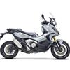 Generico Kit adesivi Compatibili con h onda X-ADV 750 ADV decal grafica completa carene laterali scegli colore -KIT A- Cod. 2136 (074 Grigio Medio)