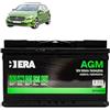 Generico Batteria 80Ah A.G.M. per Mercedes Classe A W176 180d 200d 220d gasolio 2012+