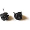 XuYingBhd INDICATORE DIREZIONE Per Suzuki Per Jimny Per JB64 Per JB74w 2019 2020 2021 2022 2023 Ambra Bianco Testa Diurna A LED Griglia FRECCIA SPECCHIETTO LATERALE(Smoked black)
