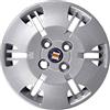 W-Parts 4 Borchie- Serie 4 COPRICERCHI Coppe Ruota 13 per Panda 03-> Blu