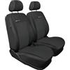 MOTOS Coprisedili universali Copri Sedile Auto per HONDA HR-V con Sistema Airbag Attivo, Materiale a Tre Strati, Look Elegante, Personalizzazione Perfetta, Applicazione Versatile per Automobilisti e
