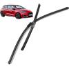 ICOBES Tergicristalli Set Automotive per Ford Fiesta 7 2018-2023 28+14,Spazzole Tergicristallo del Parabrezza Tergicristalli Spazzola di Ricambio Accessori