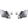 Johns, Set di fari alogeni anteriori adatti per Fiat Ducato 250 251 11-14 H1 H7 sinistra e destra + fendinebbia + lampadina