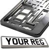 Taport®, supporto portatarga per auto, furgoni, camion, rimorchi