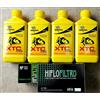 Bardahl KIT TAGLIANDO PER DUCATI MONSTER 696 2008 - 2013 CON 4 LITRI DI OLIO BARDAHL XTC C60 15W50, 1 FILTRO OLIO HIFLO HF153, 1 FILTRO ARIA HIFLO HF6001