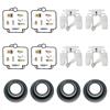Generic GSF400 GK75A 1991-1997 BANDIT 400 Kit di riparazione del carburatore Kit di ricostruzione del carburatore Parti del galleggiante e del diaframma