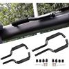 RERPRO Maniglie in alluminio per Ford Bronco 2021 2022 2023 Nuova Ford Bronco 4 porte full size sedile anteriore posteriore Roll Bar Grip Grip Accessori interni Nero Confezione da 4 per porta