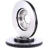 TRW 2x TRW Disco freno Anteriore Ø257mm Altezza: 40,5mm Spessore: 22mm Cerchio foro-Ø: 100mm ventilato DF4796 Compatibilità con OPEL Corsa D Hatchback S07 Corsa E Hatchback X15 Adam M13, FIAT PUNTO EVO