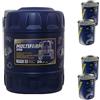 QR-PARTS Olio motore MANNOL SAE 10W-30W Multifarm STOU 4x Motor Doctor 20L