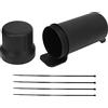 flexman Tubo Porta Attrezzi Impermeabile, Guanti Scatola Portaoggetti Impermeabile Motociclisti Accessorio per Motociclisti con O Ring per Motocicli da Strada ATV UTV Camion