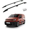 TURTLE Compatibile con Citroen Berlingo 20192024 / Barre portatutto Crown Versione Corta | Nero