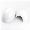 ZJYZYQ Tappo Retrovisore Copertura Per Mini Per Cooper Per R50 Per R52 Per R53 Copri Specchietti Retrovisori Per Auto Decorazione Accessori Per Auto Calotta Retrovisore(White)