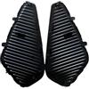 KMLONG Auto Paraurti Anteriore Fendinebbia Griglia di Copertura Trim Kit Misura for Peugeot 3008 2020 2021 + 1675867980 YL017824XT Copertura della cornice del fendinebbia del paraur