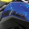 labelbike - Adesivi 3D Moto Serbatoio Protezione e Decorazione laterale in Resina compatibile con Suzuki V-Strom 800SE - Colore Blu