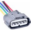 GYTTAK Connettore Spina Cablaggio Compatibile Con Nissan 6189-7470 6189-0848 6189-0783 Spina Per Cablaggio Automobilistico A 5 Pin Con Connettore Impermeabile Bobina Accenditore Pompa Olio(Female Connector)