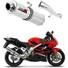DOMINATOR Terminale di Scarico Marmitta Silenziatore ST compatibile con CBR 600 F4i 2001-2006