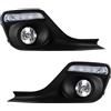 Tfkkaw Fendinebbia Auto Per Suzuki Per Swift 2018 2019 Fari Fendinebbia Anteriori Luci Marcia Diurna LED DRL Indicatori Direzione Kit Fari Fendinebbia Per Auto Faro Fendinebbia